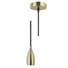 Патрон декоративный DLC-T-S32/E27 TS/1M/BL BRONZE Techno провод 1м и крепление алюм. Uniel UL-000052
