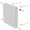 Радиатор дизайн Shift Q30 VC2050 20 секц. RAL9016 Royal Thermo НС-1631294
