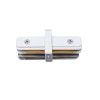 Соединитель для 2-х шинопроводов UBX-Q122 G11 WHITE 1 POLYBAG типа G прямой внутр. 1ф Volpe UL-00006