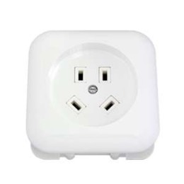 Розетка 1-м СП 32А IP20 бел. Bylectrica РС32-004
