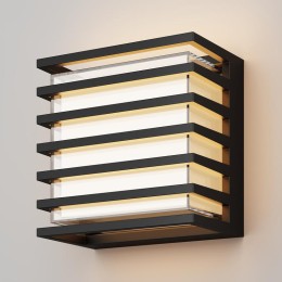 Светильник Downing Street 10Вт 3000К IP65 бра настен. Maytoni O020WL-L10B3K