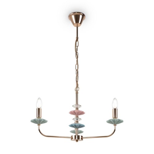 Светильник Castle 40Вт E14х3 IP20 подвесной Freya FR5336PL-03G