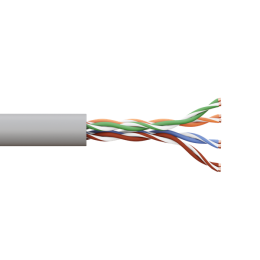 Кабель витая пара U/UTP кат.5E 4 пары 24 AWG solid LSZH нг(А)-HF сер. TERACOM PRO EKF TRP-5EUTP-04LS