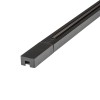 Шинопровод осветительный однофазный L1000 UBX-Q122 GS2 BLACK 100 SET01 тип G в наборе с заглушкой и