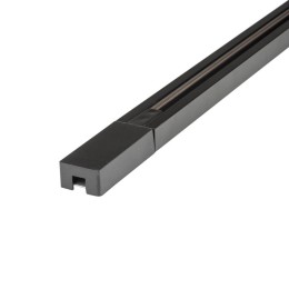 Шинопровод осветительный однофазный L1000 UBX-Q122 GS2 BLACK 100 SET01 тип G в наборе с заглушкой и