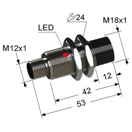 Выключатель бесконтактный PS2-18M53-12N31-C4 (ВБ2.18М.53.8.3.1.С4) МЕГА-К A8010-34123595