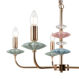 Светильник Castle 40Вт E14х5 IP20 подвесной Freya FR5336PL-05G