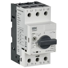 Выключатель автоматический защиты двигателя A1 GV2P 0.63-1А ARMAT IEK AR-MPCB-A1B10