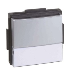 Крышка для розетки Simon27 TOP IMPACT Scudo алюм. 2705092-033
