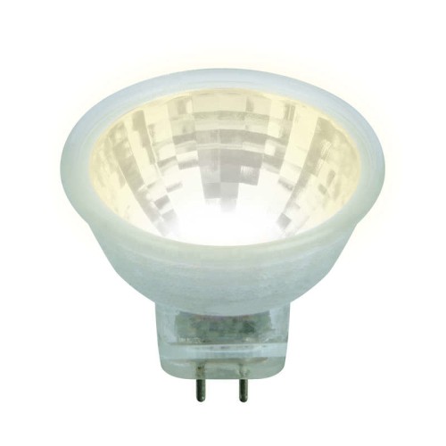Лампа светодиодная LED-MR11-3W/WW/GU4/220V GLZ21TR 220В прозр. свет теплый бел. 3000К упак. картон U