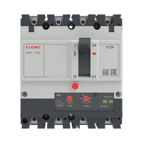 Выключатель автоматический 4P 125А 150кА pro MNX125H при AC415V расцепитель TMM YON MNX125H4PTMM0125