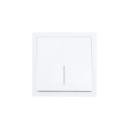 Выключатель 1-кл. с индик. СП ZIMA IP20 10А безвинт. зажим бел. LEZARD 704-0288-111QC