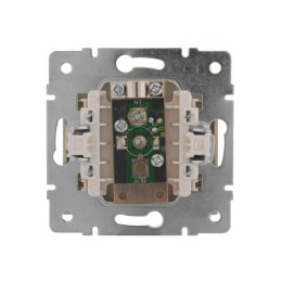 Розетка телевизионная оконечная TV Rain механизм крем. LEZARD 703-0388-130