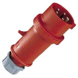 Вилка эл. каб. 32А 5п 400В IP44 ProTOP Mennekes 14A