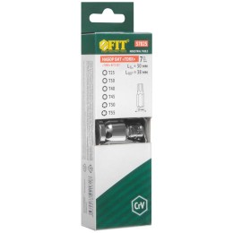 Набор бит дюймTORхдюйм CrV (уп.7шт) FIT 57825