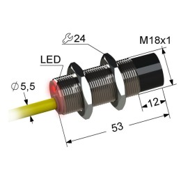 Выключатель бесконтактный PS2-18M53-12N61-K (ВБ2.18М.53.8.6.1.К) МЕГА-К A8010-80088214