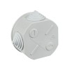 Коробка распаячная ОП 75х40 IP44 KM41237 (4 каб.ввод.) IEK UKO11-075-040-000-K41-44