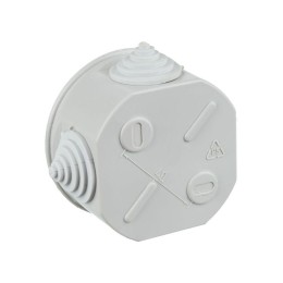 Коробка распаячная ОП 75х40 IP44 KM41237 (4 каб.ввод.) IEK UKO11-075-040-000-K41-44