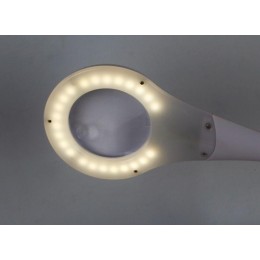 Светильник светодиодный настольный KD-790 C01 7Вт 4000К 230В сенсор. вкл. 4 уровня яркости лупа 3х/5