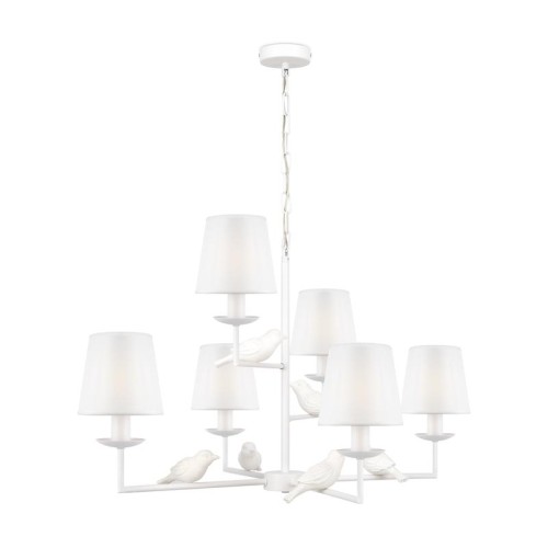 Светильник Comfy 40Вт E14х6 IP20 подвесной Freya FR5270PL-06W