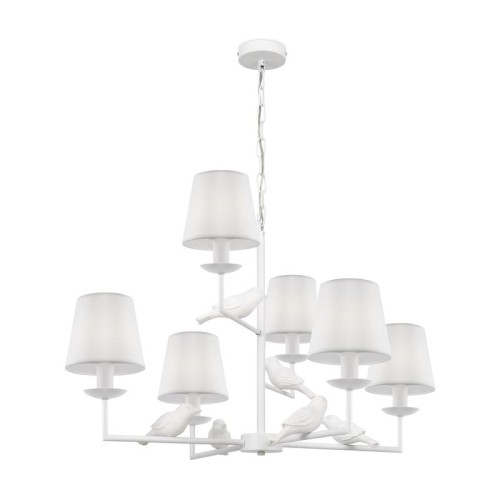 Светильник Comfy 40Вт E14х6 IP20 подвесной Freya FR5270PL-06W