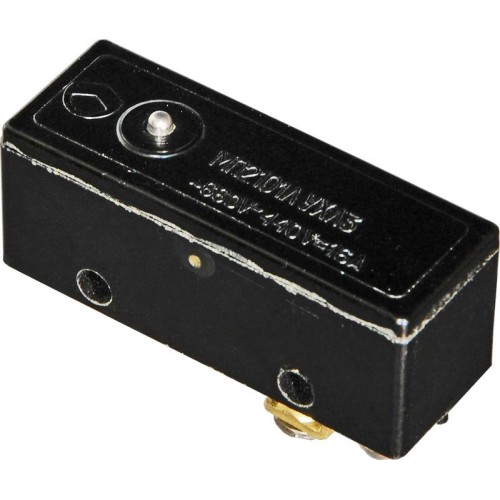 Микропереключатель МП-2101Л УХЛ3 исп.04 1А(УПП) 1з+1р 16А IP00 толкатель способ крепления-базовый сп