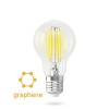 Лампа светодиодная Crystal Graphene A60 10Вт 2800К E27 Voltega 7102