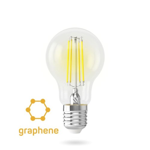 Лампа светодиодная Crystal Graphene A60 10Вт 2800К E27 Voltega 7102