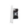 Выключатель 1-кл. СП ROUND MIELE 10А перламутр Kranz KR-78-0705-1