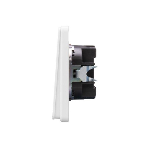 Выключатель 1-кл. СП ROUND MIELE 10А перламутр Kranz KR-78-0705-1