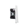 Выключатель 1-кл. СП ROUND MIELE 10А перламутр Kranz KR-78-0705-1