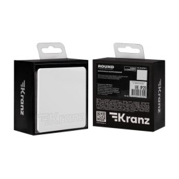 Выключатель 1-кл. СП ROUND MIELE 10А перламутр Kranz KR-78-0705-1