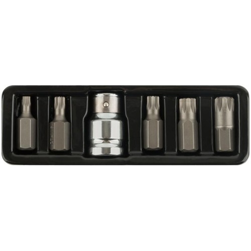 Набор бит дюймSPLINEдюйм CrV (уп.6шт) FIT 57846