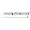 Лента светодиодная SMD2835 бел. 9.6Вт/м 120LED/м 12В IP23 (уп.5м) Lamper 141-395