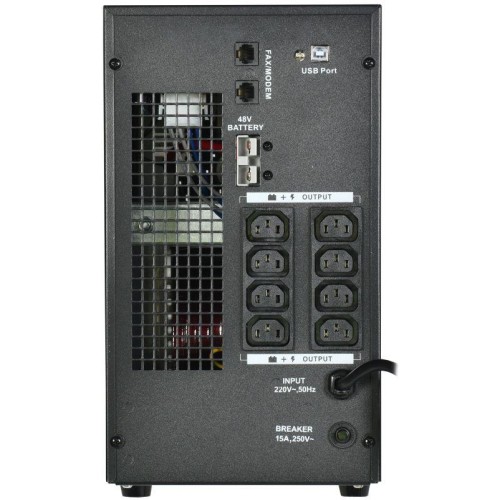 Источник бесперебойного питания ELECTRA LT 2кВА/1.6кВт 48VDC без АКБ USB ITK ELT-2000VA-1-L