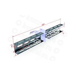 Профиль 32х20 L2000 сталь 2мм К347 УТ1.5 швеллер КЭМЗ 465 322026 14