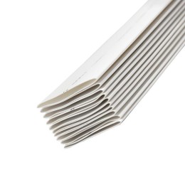 Трубка термоусадочная 40.0/20.0 1м бел. Rexant 24-0001