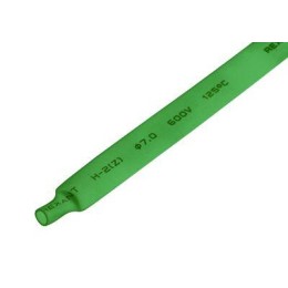 Трубка термоусадочная 7.0/3.5 1м зел. REXANT 20-7003