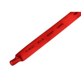 Трубка термоусадочная 7.0/3.5 1м красн. Rexant 20-7004
