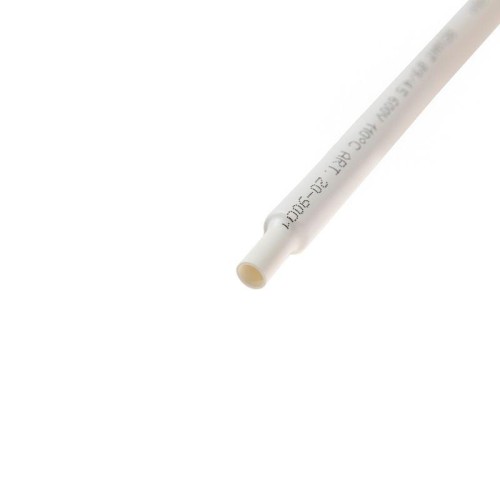 Трубка термоусадочная 9.0/4.5 1м бел. REXANT 20-9001