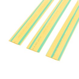 Трубка термоусадочная 20/10 1м желт./зел. Rexant 22-0007