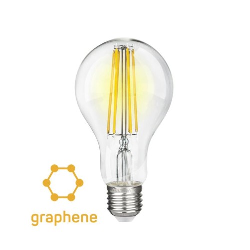 Лампа светодиодная Crystal Graphene A60 15Вт 2800К E27 Voltega 7104