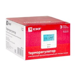 Термостат программируемый ETT-1 (HW-500; RTC 51.716; R51XT; ST-16) 3.6кВт 16А для теплых полов датчи