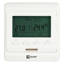 Термостат программируемый ETT-1 (HW-500; RTC 51.716; R51XT; ST-16) 3.6кВт 16А для теплых полов датчи