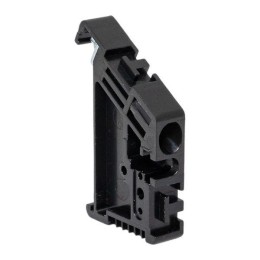 Ограничитель на DIN-рейку 1 винт EW пластик. EKF ahdw-ew