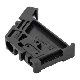 Ограничитель на DIN-рейку 1 винт EW пластик. EKF ahdw-ew