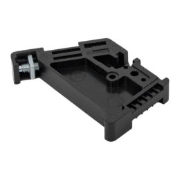 Ограничитель на DIN-рейку 1 винт EW пластик. EKF ahdw-ew