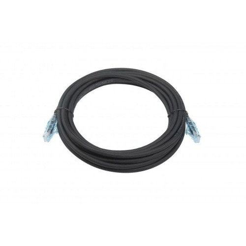 Патч-корд PC-LPM-UTP-RJ45-RJ45-C6-5M-LSZH-BK U/UTP кат.6 LSZH 5м черн. Hyperline 30851