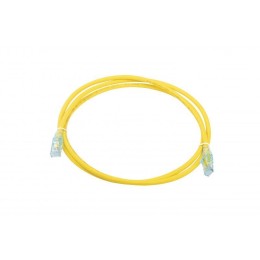 Патч-корд PC-LPM-UTP-RJ45-RJ45-C6-1.5M-LSZH-YL U/UTP кат.6 LSZH 1.5м желт. Hyperline 230226