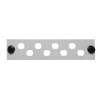 Панель лицевая FO-FP-W140H42-8FC/ST-GY (модуль) для установки 8-FC(ST) сер. Hyperline 250389